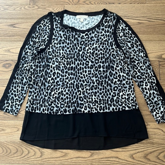 MICHAEL MICHAEL KORS
Plus Size Leopard-Print Contrast-Trim - Picture 5 of 10